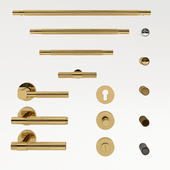 OM Door / furniture handles FORME CITY collection. Italy