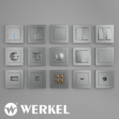 ОМ Sockets and switches Werkel Hammer series (silver)