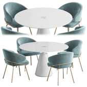 Boconcept Madrid table Kinley chair