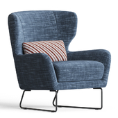 Mboise Fabric Accent Chair Macys