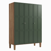 Andersen wardrobe with three doors, 135 * 190 * 55 cm