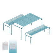 D'Arrigo - New Normal - Table and bench
