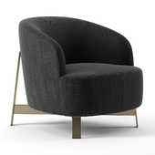 Copine armchair by Porada