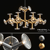 Fractal l chandelier