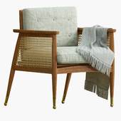 Nadia Caned Accent Chair