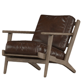 raylan leather armchair