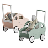 Toddler's push car walker