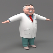 Doctor Cartoon Character