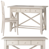 Writing desk with drawers + chair La Mer