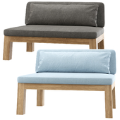 Niek outdoor loveseat by Piet Boon / Outdoor sofa