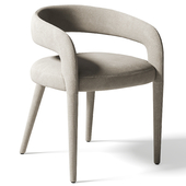 Chair LISETTE GRAY DINING CHAIR CB2 exclusive