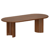 Обеденный стол Panos Dining Table (Crate and Barrel)