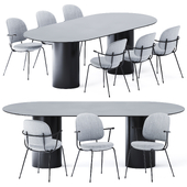 Dining Table MM8 by Desalto