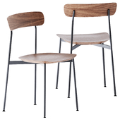 Crawford Dining Chair W by Stellar Works / Деревянный стул