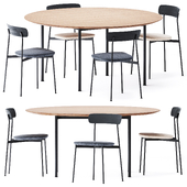 Crawford Dining Table by Stellar Works