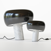 Loft Industry Modern - Mushroom Marble Table