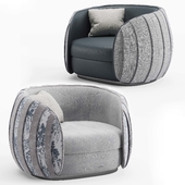 Inedito Asnaghi Loto armchair