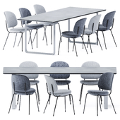 70/70 Steel Table by Muuto