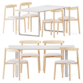 70/70 Table by Muuto