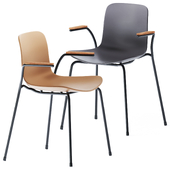 Langue Stack Armrest Chair by NORR11