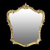 19th Century French Rococo Louis XV Style Giltwood Mirror
