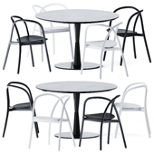 Dining Table Flute by Poliform