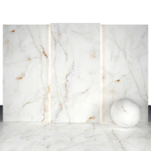 Sky white marble