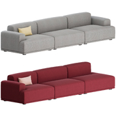 Connect Sofa 3 Seater 01 by Muuto