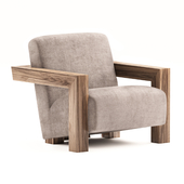Wood Frame Occasional Chair