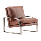 Lounge leather Armchair