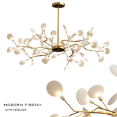 ModerN firefly chandelier white