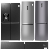 Набор холодильников LG 4