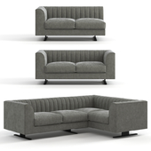Tacchini - Quilt two-seater sofa