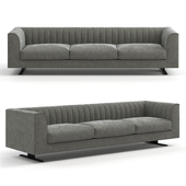 Tacchini - Quilt three-seater sofa