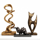 Set of three sculptures 3