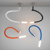 Fabbian snake wall and ceiling lamp