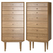 Chest of 7 drawers Quilda