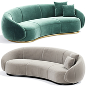 Ghidini Long Curved Sofa
