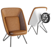 Wheel Barrow Lounge Chair - UHS