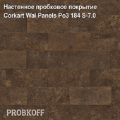 OM Пробковое настенное покрытие Corkart Wal Panels Po3 184 S-7.0