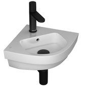 Villeroy & Boch Subway 2.0 washbasin & Antoniolupi Indigo mixer