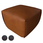 BAO NATURAL LEATHER OTTOMAN BY VIOLA TONUCCI