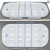 Hockey rink 20x40 m.