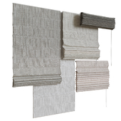 Set of Roman Curtains