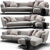 Ditre Italia Lennox Chaise Lounge