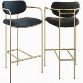 Parker Stool by Mercana Furniture & Décor
