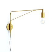 Nors Antique Brass Wall Sconce