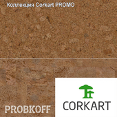 OM CORKART adhesive cork flooring, PROMO collection
