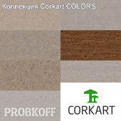 OM CORKART cork flooring, COLORS collection