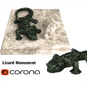 Lizard-Monument